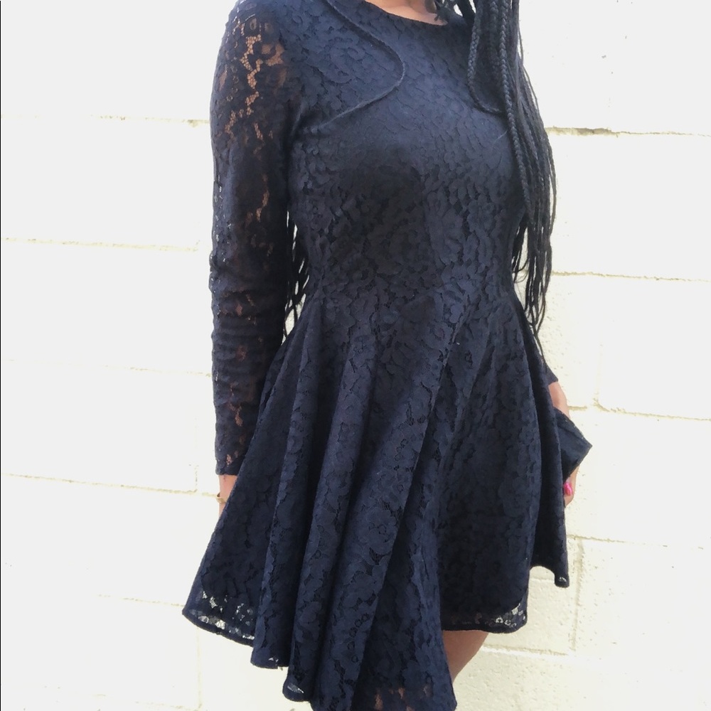 H&M Black Lace Dress